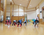 ぞうきんがけの様子(クリックで拡大)